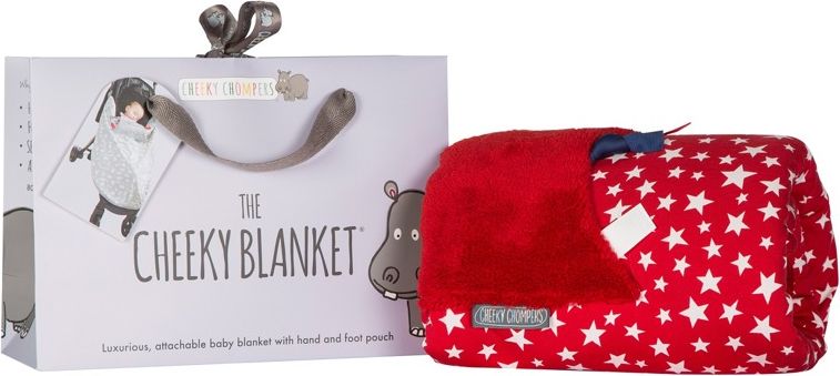Multifunkční Cheeky deka - RED STARS CHEEKY BLANKET - obrázek 8