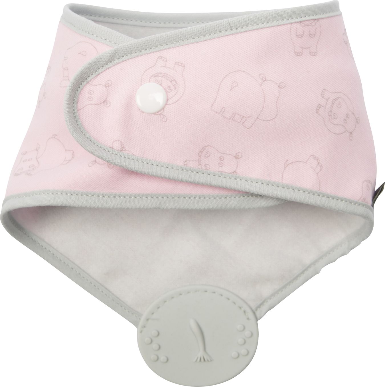 Slintáček s kousátkem Pink Everyday Essentials Neckerchew - obrázek 2