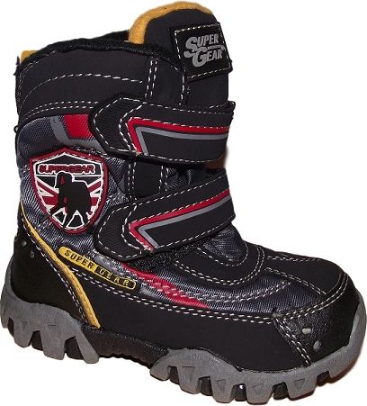 Zimní obuv Super Gear B205 black/grey Velikost: 24 - obrázek 1