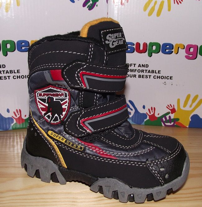 Zimní obuv Super Gear B205 black/grey Velikost: 24 - obrázek 2