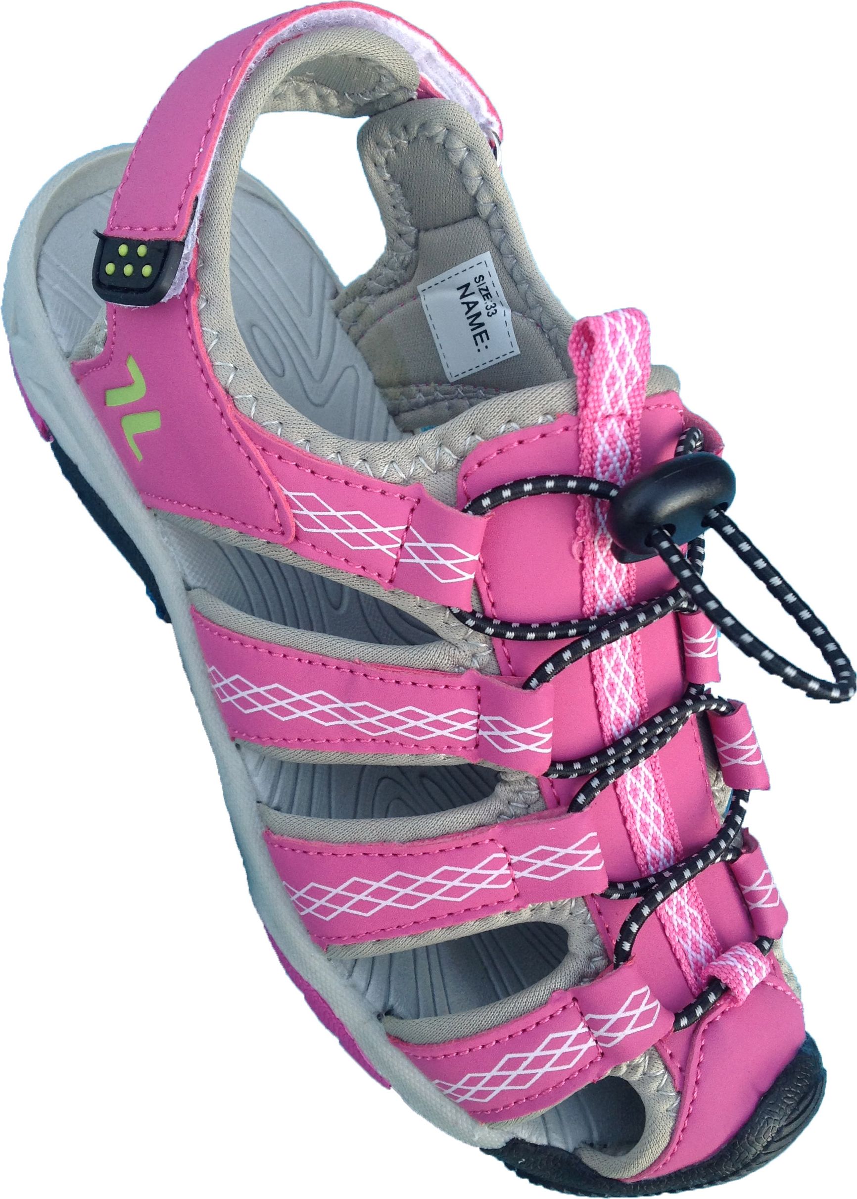 LANSON Sandálky JUNIOR LEAGUE Fuxia/grey Velikost: 37 - obrázek 1
