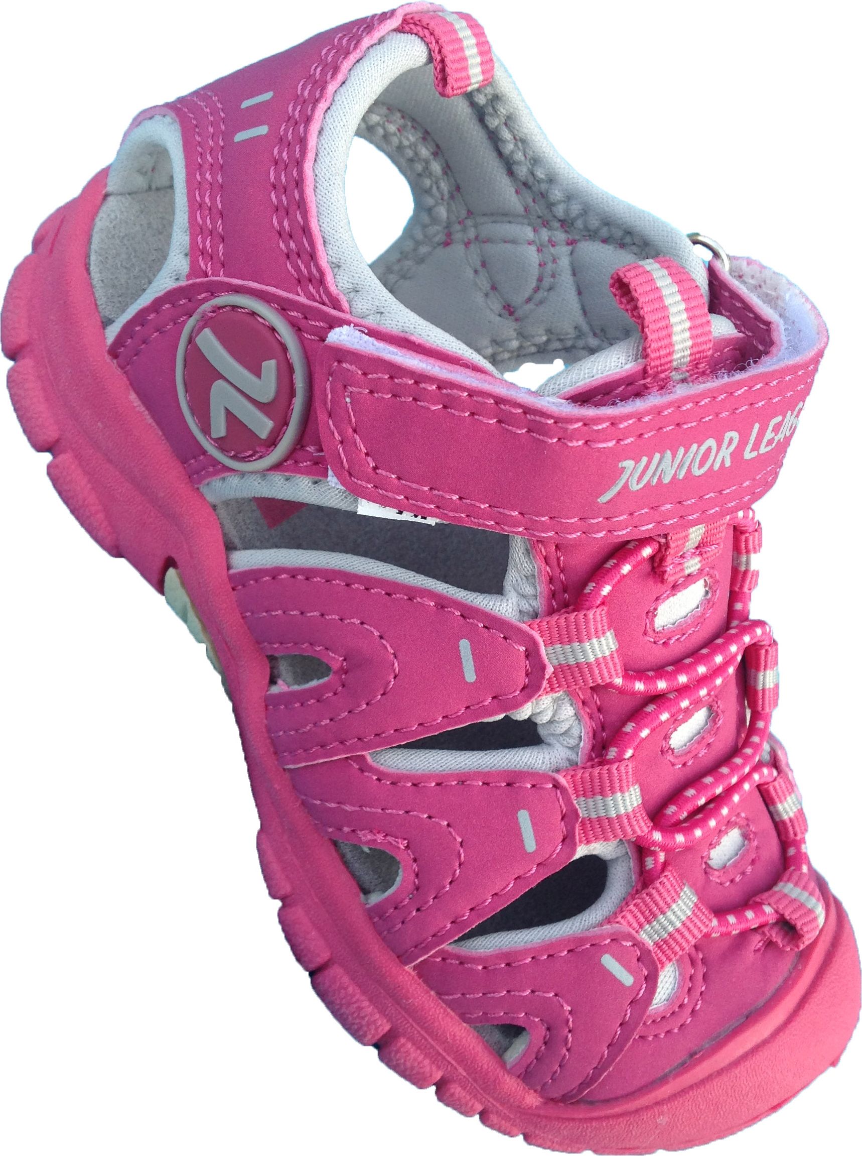 LANSON Sportovní sandálky JUNOIR LEAGUE Fuxia/grey Velikost: 30 - obrázek 1