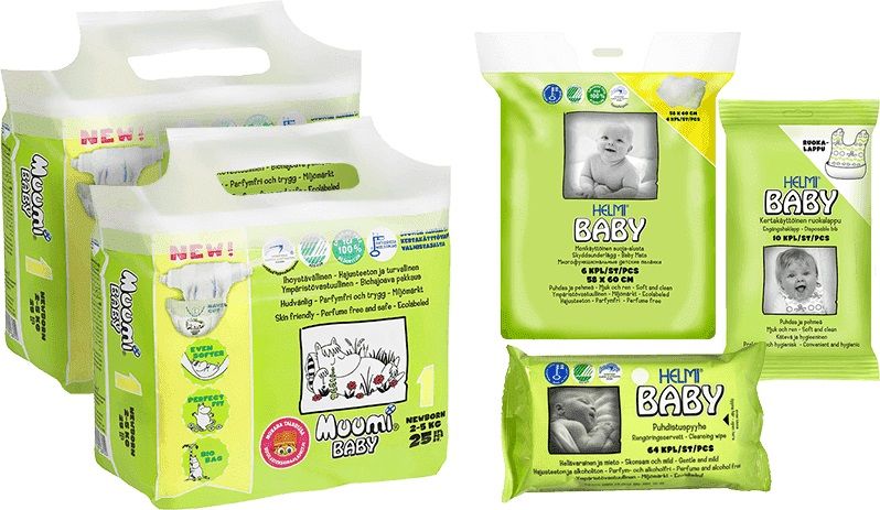 MUUMI Startovací balíček Baby Newborn 50 ks (2-5 kg) - obrázek 1