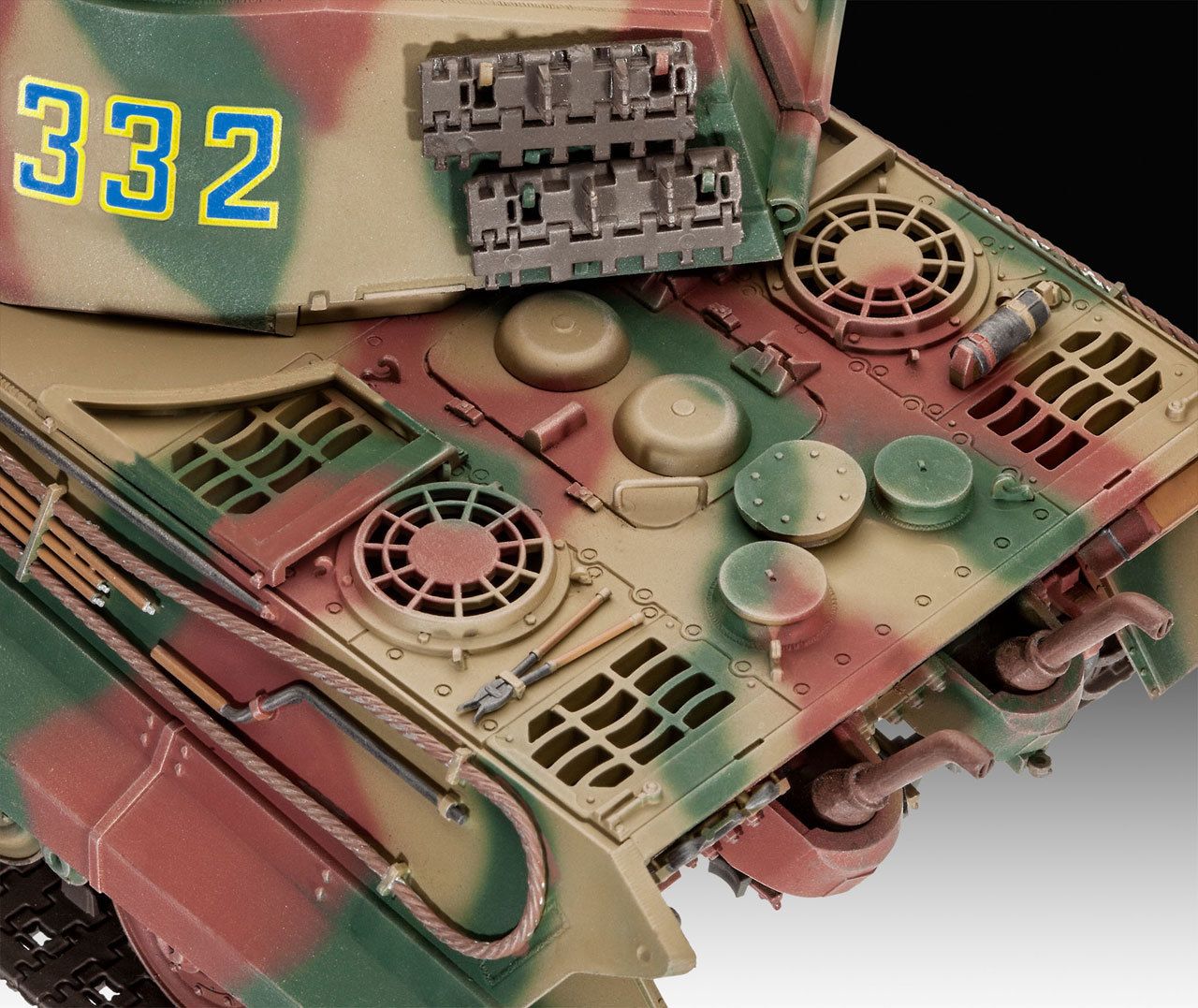REVELL Plastic ModelKit tank 03249 - Tiger II Ausf. B (Henschel Turret) (1:35) - obrázek 2