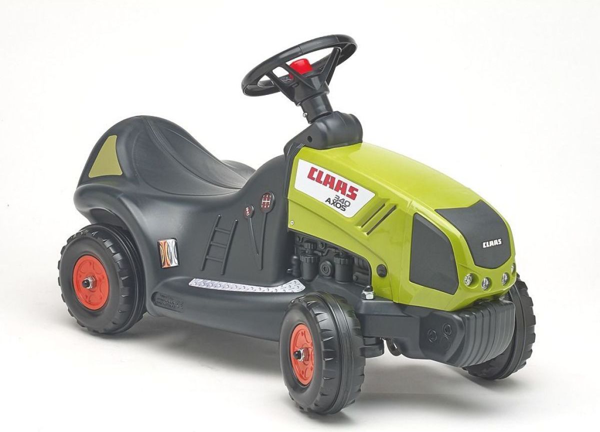 Falk Odstrkovadlo traktor Claas Axos 340 s volantem zelený - obrázek 1