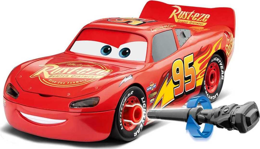 REVELL Junior Kit auto 00860 - Cars 3 - Blesk McQueen (světelné a zvukové efekty) (1:20) - obrázek 6