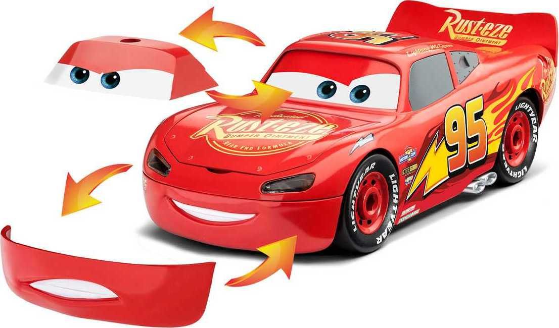 REVELL Junior Kit auto 00860 - Cars 3 - Blesk McQueen (světelné a zvukové efekty) (1:20) - obrázek 7