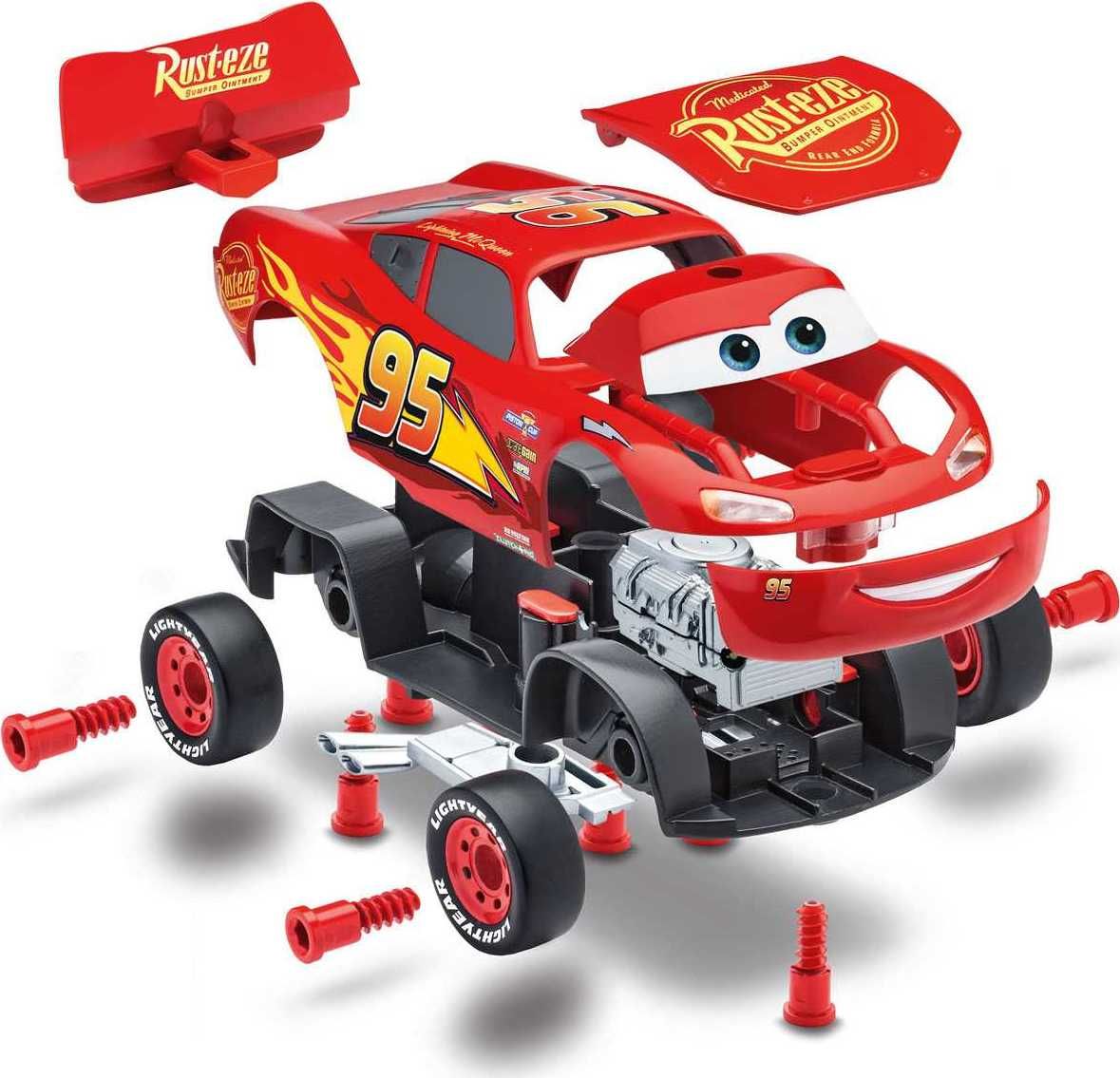 REVELL Junior Kit auto 00860 - Cars 3 - Blesk McQueen (světelné a zvukové efekty) (1:20) - obrázek 10