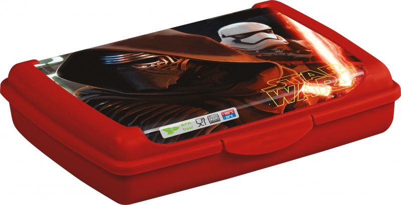 Keeeper Keeeper Svačinkový box Star Wars 0,5 l - červený - obrázek 1