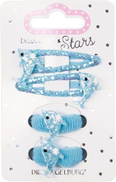 Spiegelburg Hair clip + hair tie dolphin Beautiful Stars uni - obrázek 1