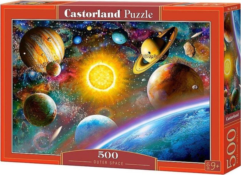 CASTORLAND Puzzle Vesmír 500 dílků - obrázek 2