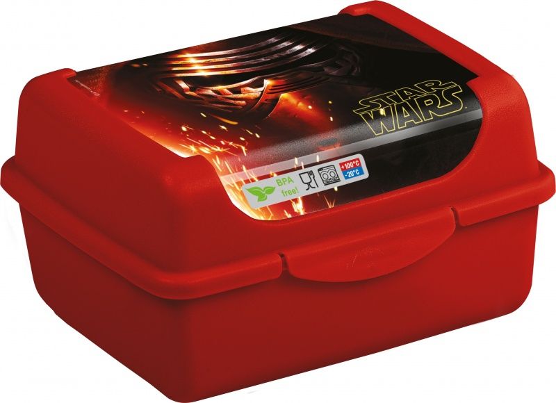 Keeeper Keeeper Svačinkový box Star Wars 0,35 l - červený - obrázek 1
