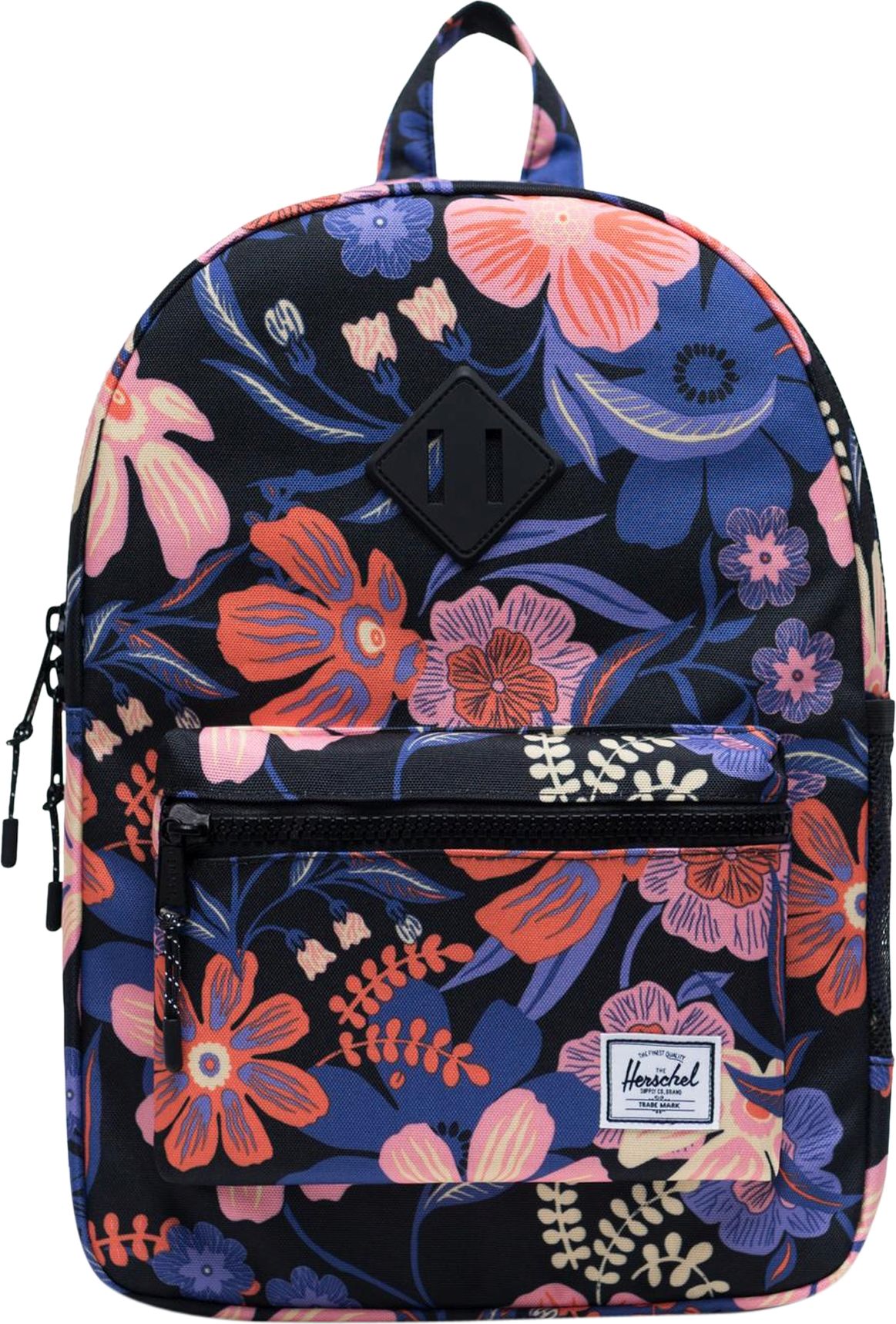 Herschel Heritage Youth - night floral black uni - obrázek 1