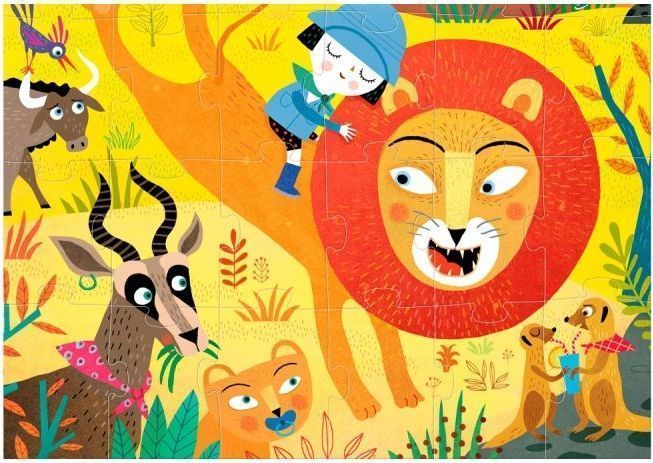 Londji Dětský puzzle - Roar uni - obrázek 2