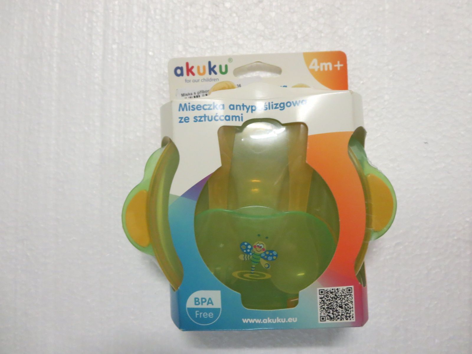 Miska s příborem Akuku A0136 - obrázek 1