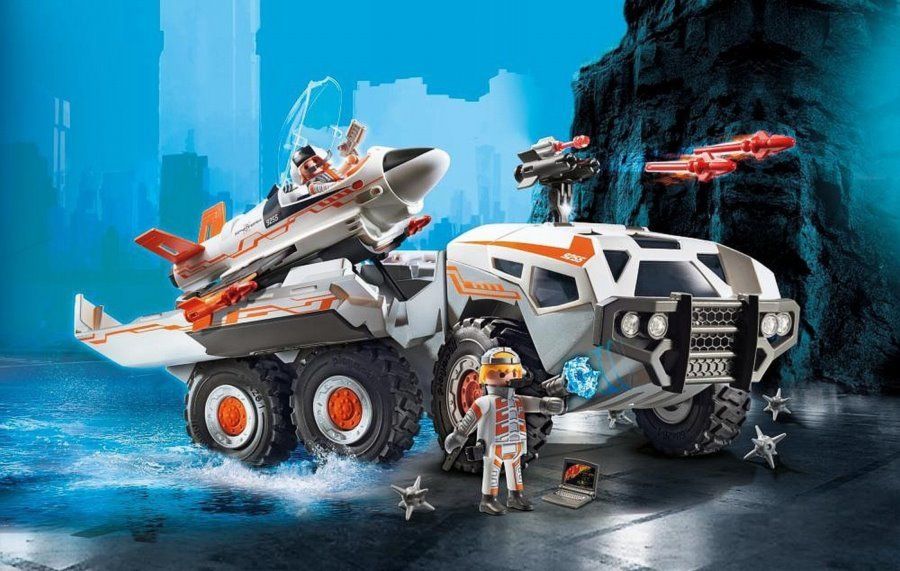 PLAYMOBIL Spy Team Battle Truck 9255 - obrázek 6
