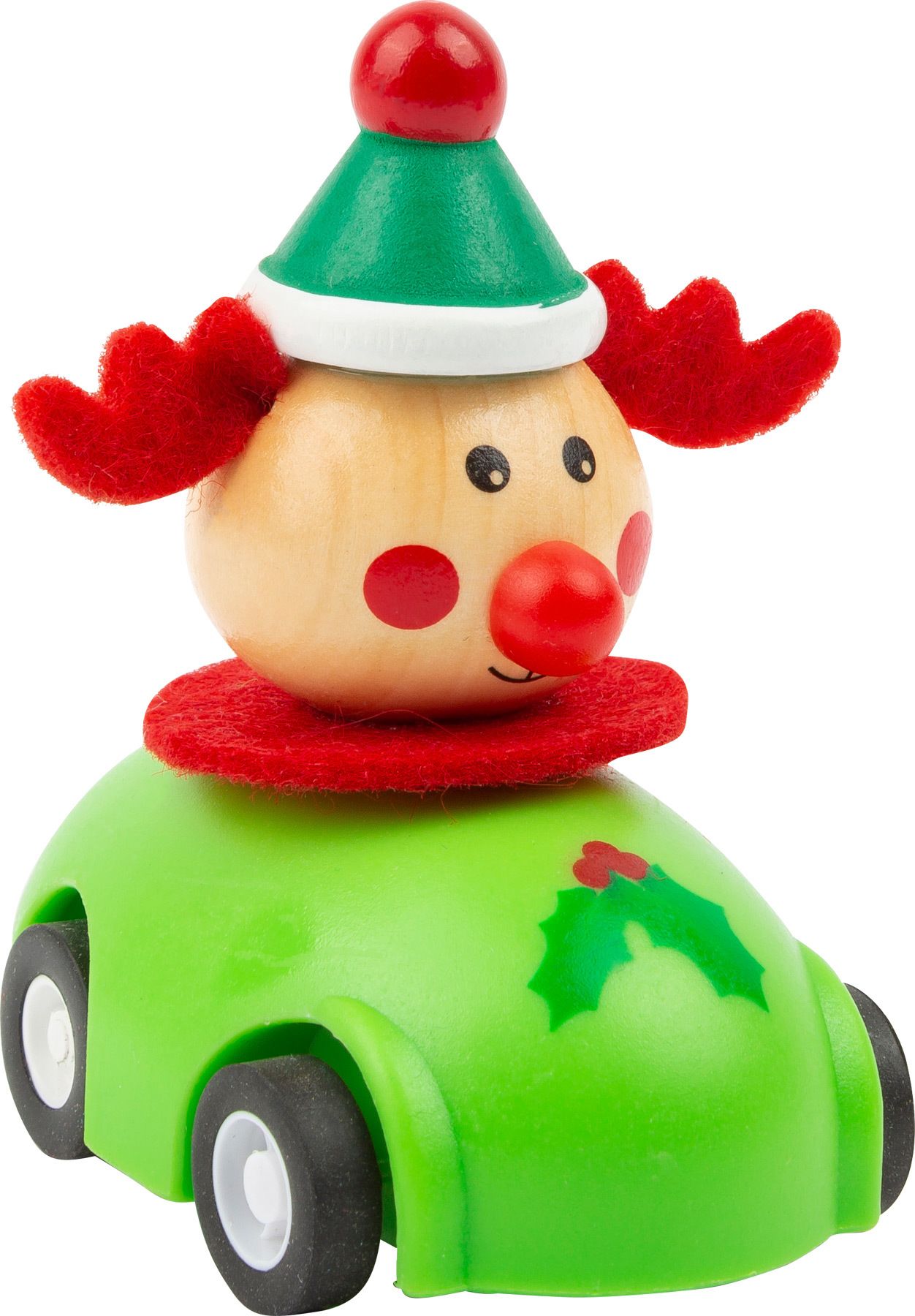 SMALL FOOT BY LEGLER Small Foot Vánoční autíčko 1 ks zelená - obrázek 1