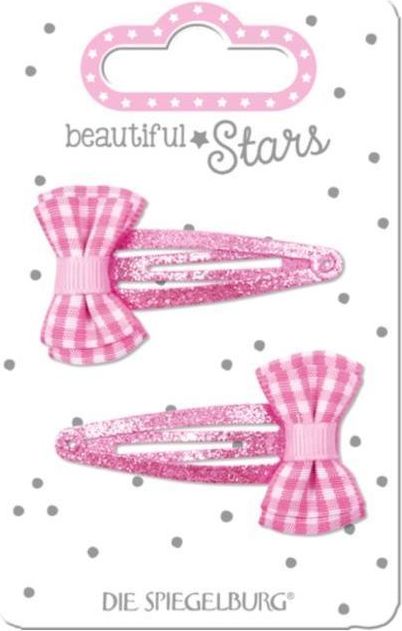 Spiegelburg Hair Clip Bow Tie Hair Accessories - rose uni - obrázek 1