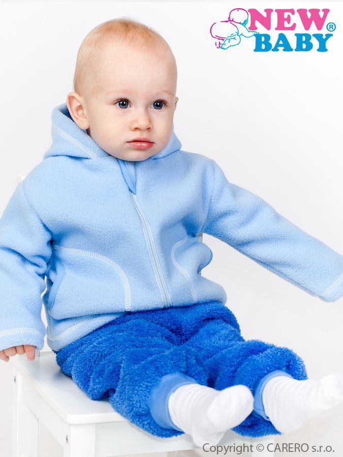 Zimní tepláčky New Baby Leopardík modré 86 (12-18m) - obrázek 4