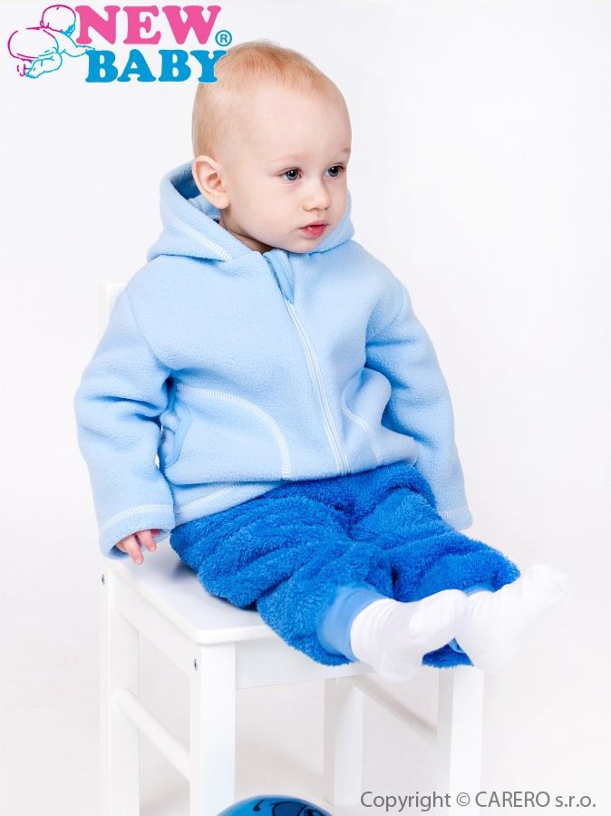 Zimní tepláčky New Baby Leopardík modré 86 (12-18m) - obrázek 5