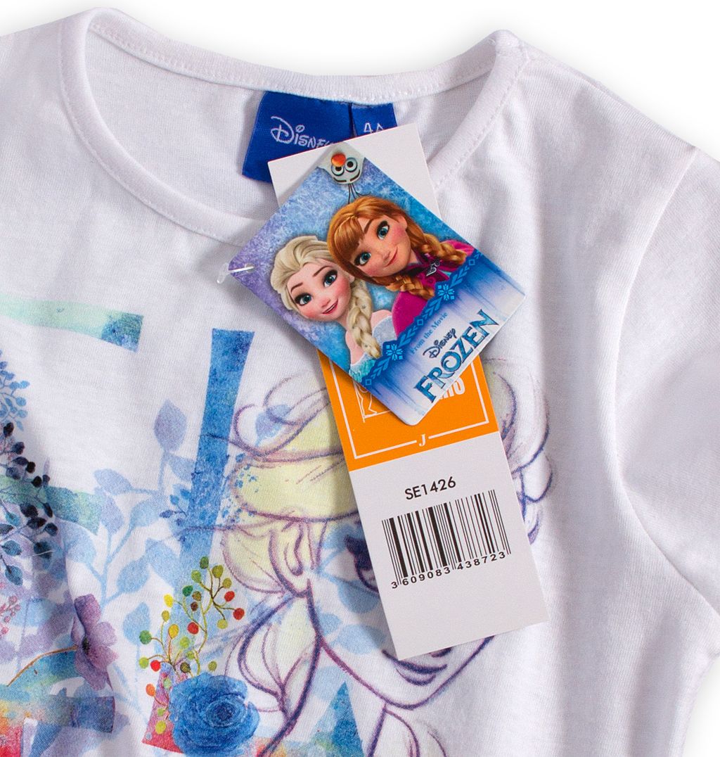 Dívčí tričko DISNEY FROZEN ELSA bílé Velikost: 128 - obrázek 3