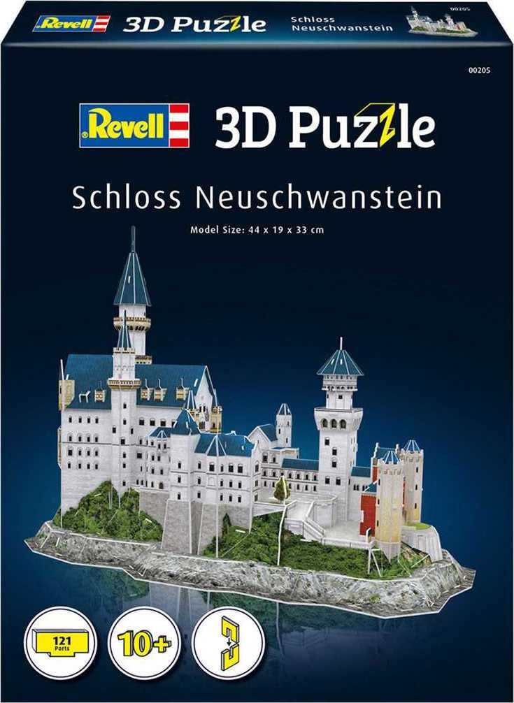 3D Puzzle REVELL 00205 - Neuschwanstein Castle - obrázek 3