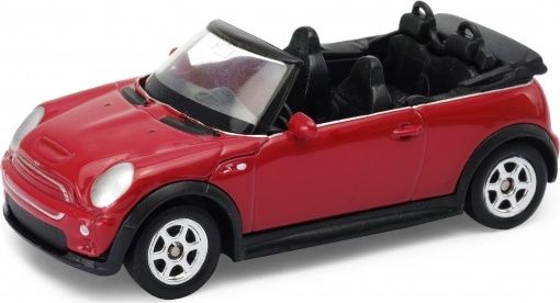 Welly Mini Cooper S cabrio model 1:24 červený - obrázek 1