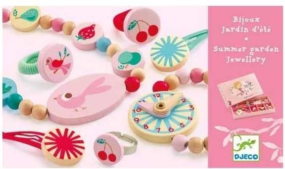 Djeco Jewels Summer garden pink uni - obrázek 1