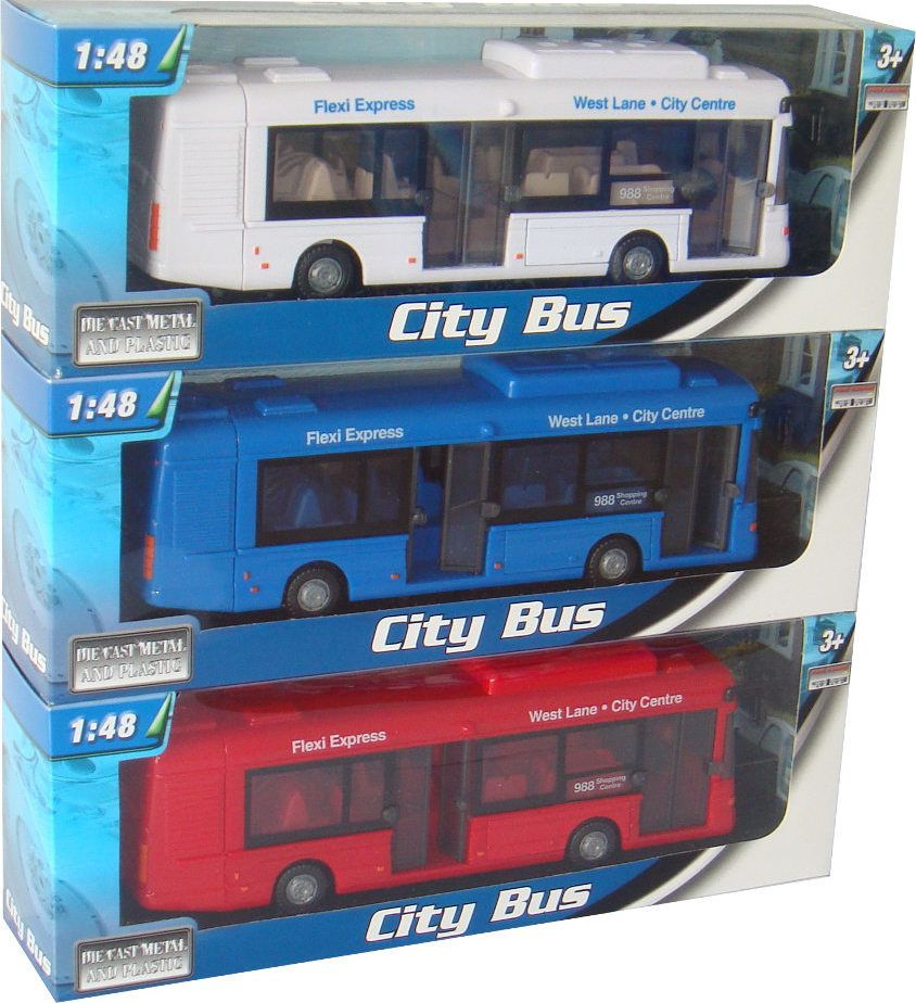 MAC TOYS Městský autobus 1:48 - obrázek 1
