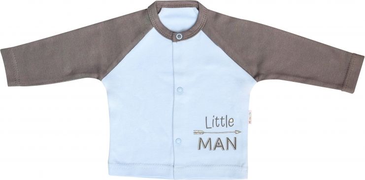 Mamatti Mamatti Bavlněná košilka Little Man, vel. 68 - obrázek 1