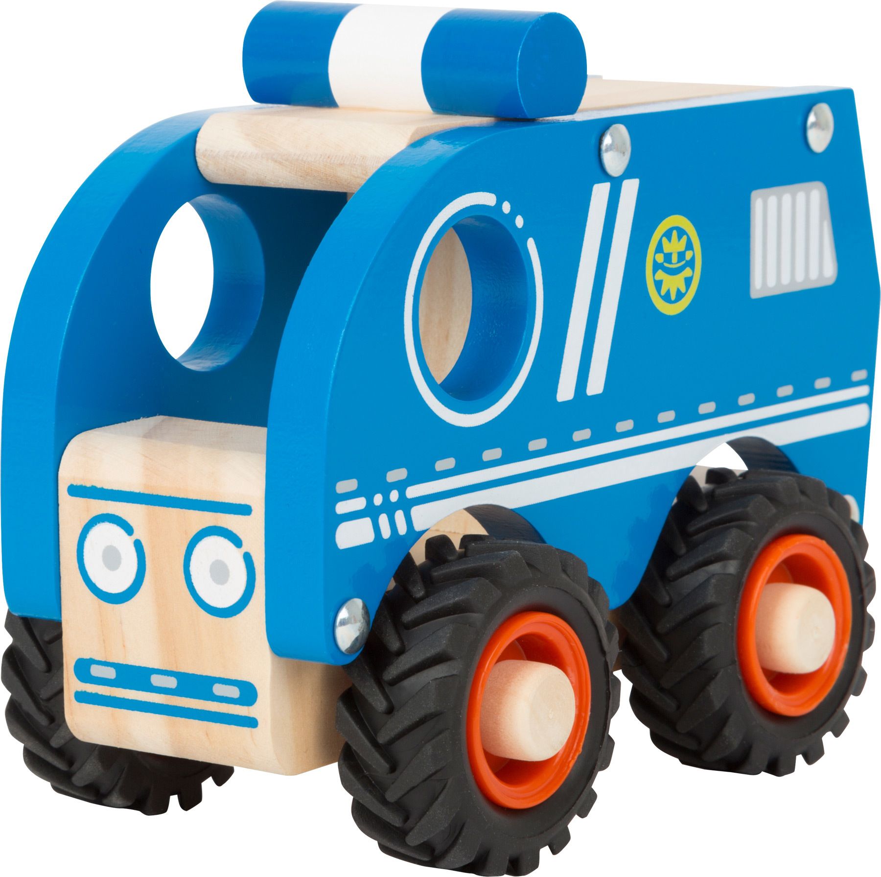 SMALL FOOT BY LEGLER Small Foot Dřevěné policejní auto - obrázek 3