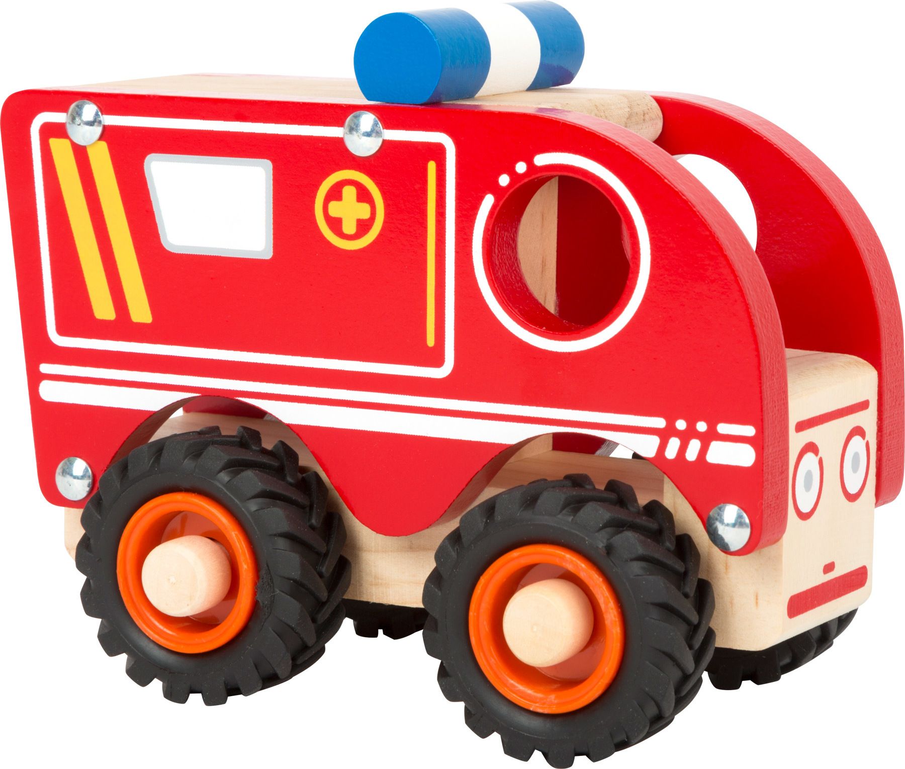 SMALL FOOT BY LEGLER Small Foot Dřevěné auto Ambulance - obrázek 1