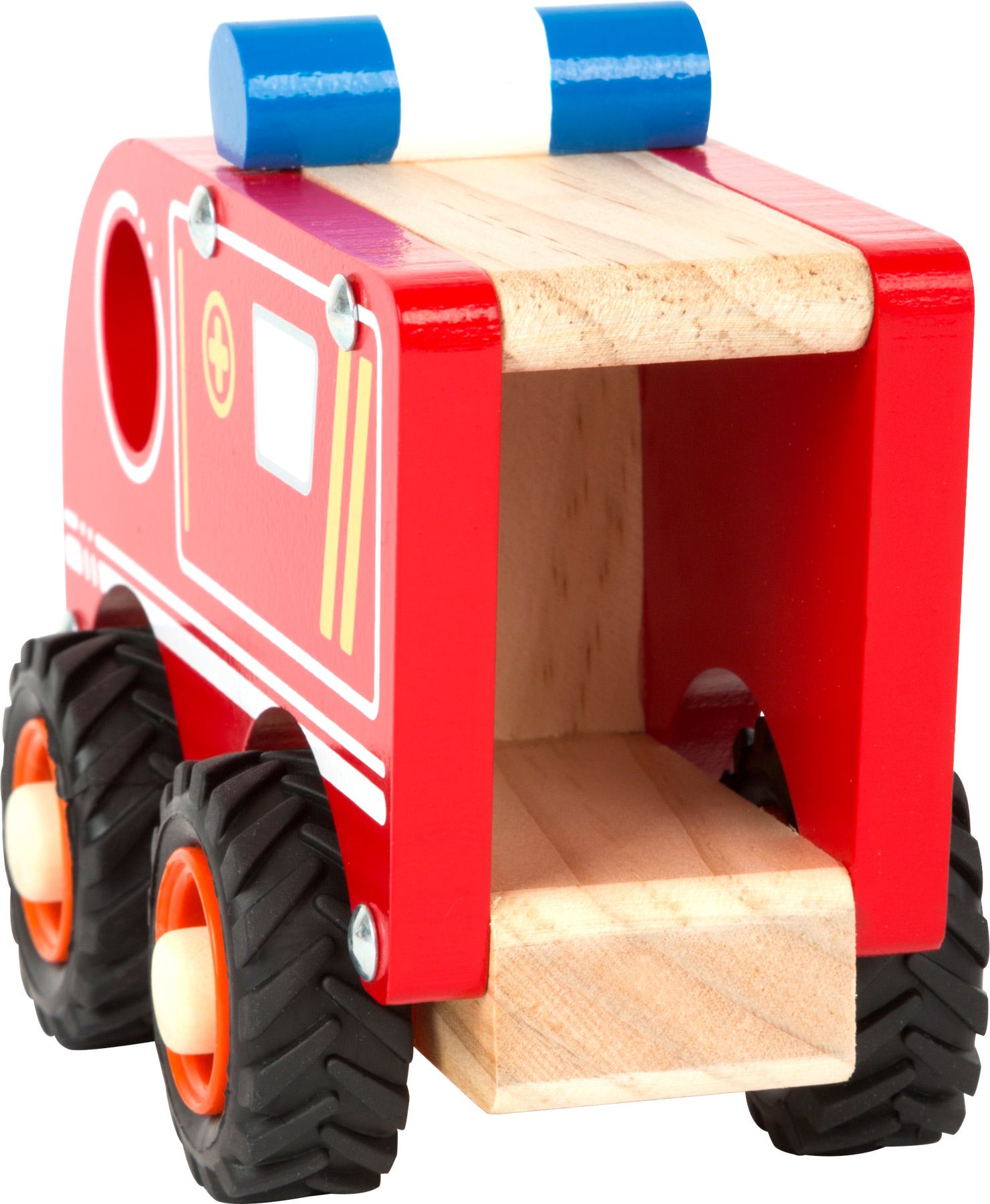 SMALL FOOT BY LEGLER Small Foot Dřevěné auto Ambulance - obrázek 4
