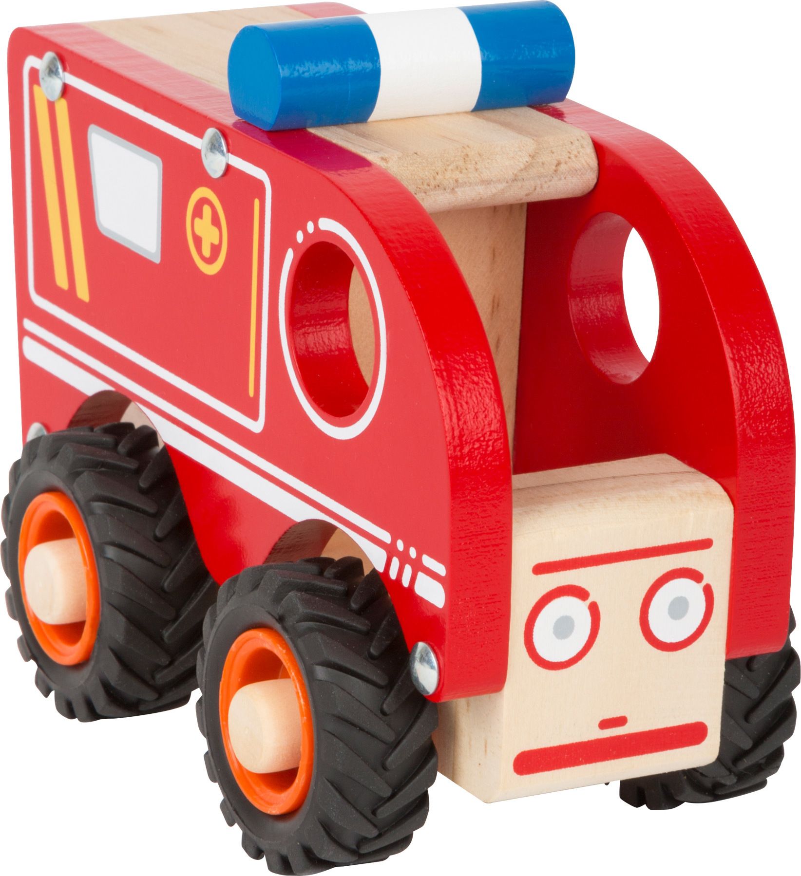 SMALL FOOT BY LEGLER Small Foot Dřevěné auto Ambulance - obrázek 5