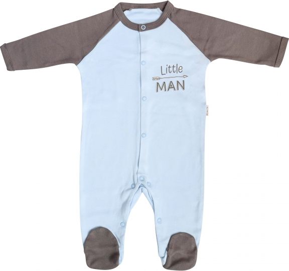 Mamatti Mamatti Kojenecký bavlněný overálek Little Man, vel. 68 - obrázek 1