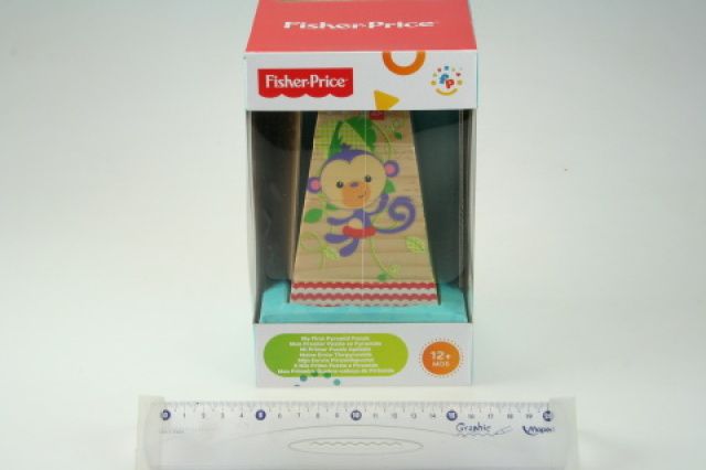 Fisher Price Dřevěná pyramida - obrázek 1