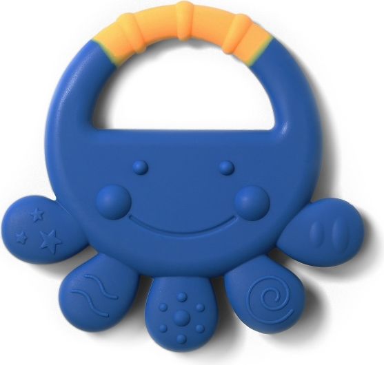 BabyOno BabyOno Dětské kousátko Chobotnička Viky, kat.934 - modrá - obrázek 1