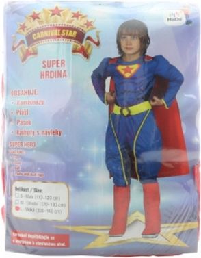 Šaty - Super hrdina, 130 - 140 cm - obrázek 1
