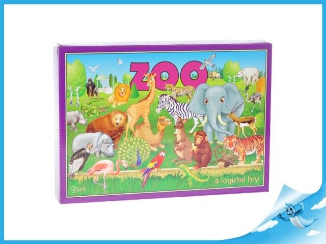 Společenská hra logická ZOO v krabičce - obrázek 1