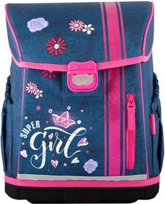 Hama Školní aktovka pro prvňáčky Jeans Girl - obrázek 1