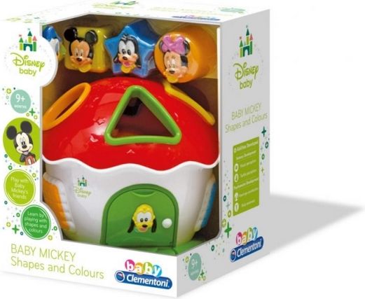 Mickey a kamarádi - vkládací domeček s geometrickými tvary - obrázek 3