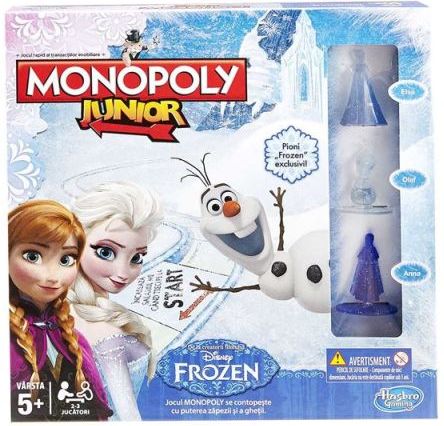 MONOPOLY JUNIOR FROZEN CZ/SK - obrázek 3