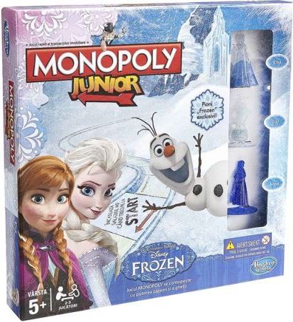 MONOPOLY JUNIOR FROZEN CZ/SK - obrázek 4