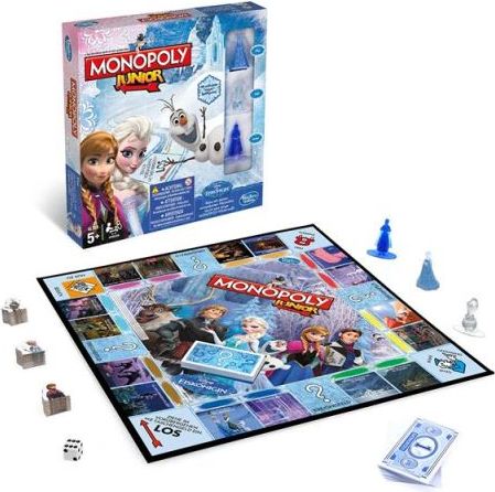 MONOPOLY JUNIOR FROZEN CZ/SK - obrázek 5