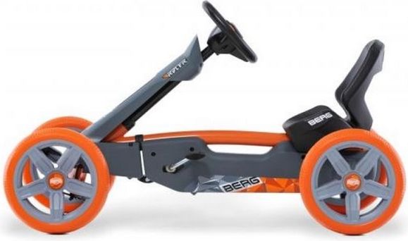 BERG Reppy - Racer, šedo-oranžový - obrázek 3