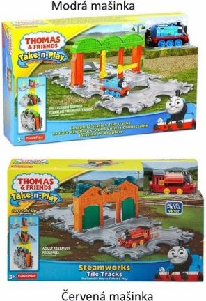 Fisher Price Přenosná herní sada koleje - obrázek 1