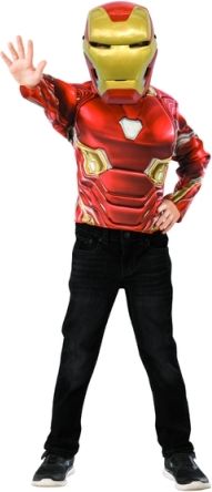 Avengers: Infinity War - Iron Man - kostým triko s vycpávkami a maska - obrázek 1