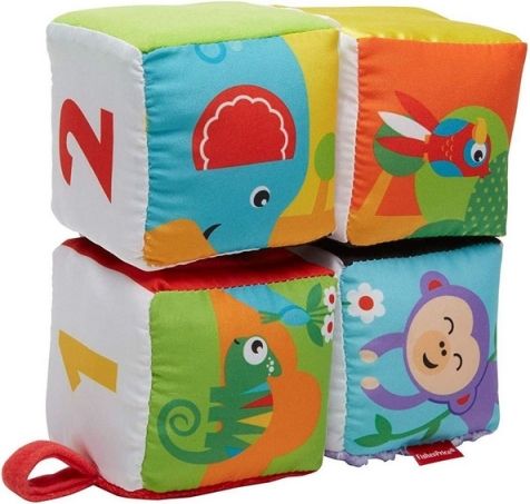 Fisher Price NAUČNÉ MĚKKÉ KOSTKY - obrázek 4