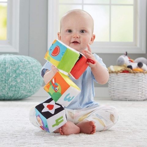 Fisher Price NAUČNÉ MĚKKÉ KOSTKY - obrázek 6