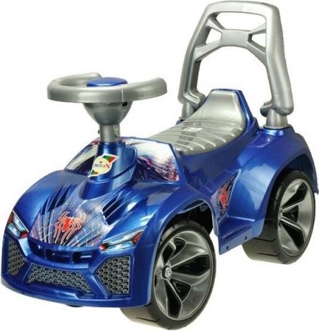 Odrážedlo auto modré s klaksonem - obrázek 1
